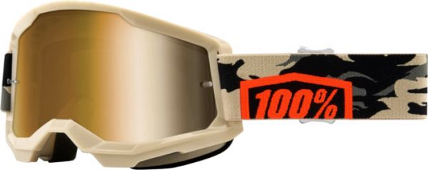 100% Brille Strata 2 Kombat - True Gold Lens