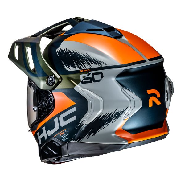 HJC RPHA 60 Adventurehelm Quid MC47SF Dunkelblau / Orange / Grau / Gold