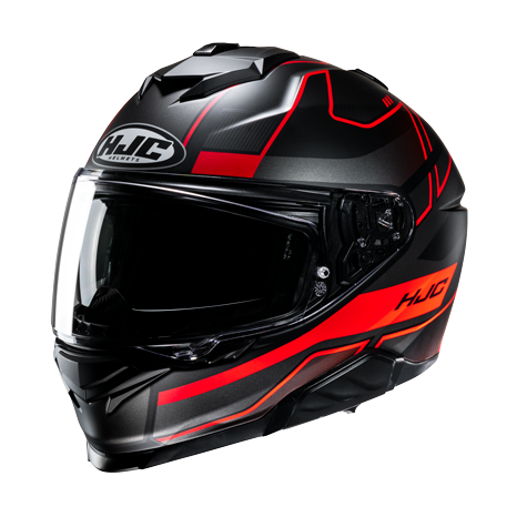 HJC i71 Integralhelm Iorix MC1SF Schwarz / Rot
