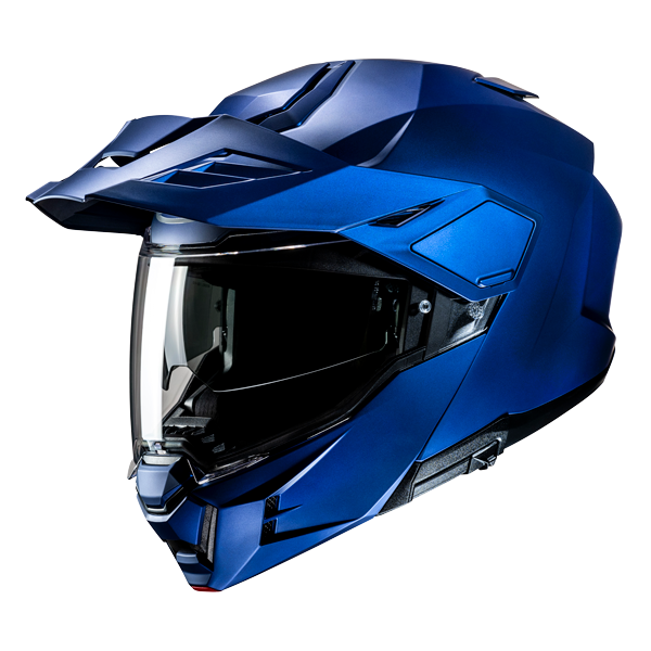 HJC i80 Klapphelm Unifarben Semi Flat Metallic Blau