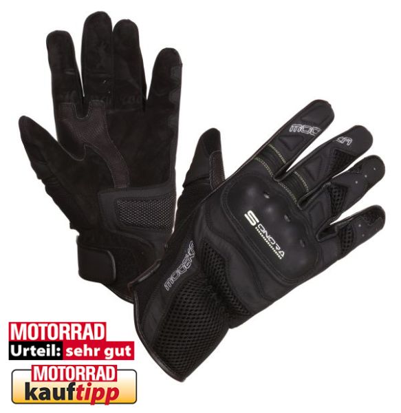 Modeka Sonora Dry Handschuhe schwarz