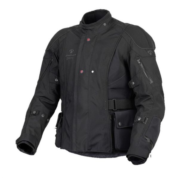 Stadler Fearless Pro Motorradjacke Damen Schwarz