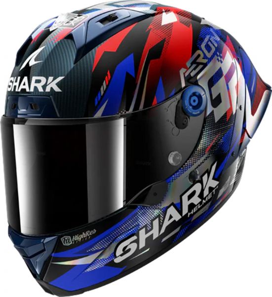 AERON GP FIM RACING #1 REPLICA ZARCO VICTORY 2025 Carbon Blue Chrom