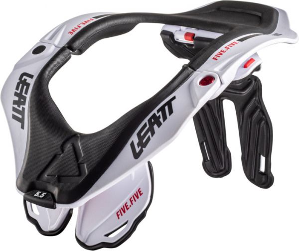 Leatt Neck Brace 5.5 V23 Nackenschutz Weiß / Schwarz