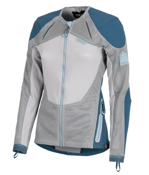 KNOX Urbane Pro Move Protektorenjacke Damen Petrolblau