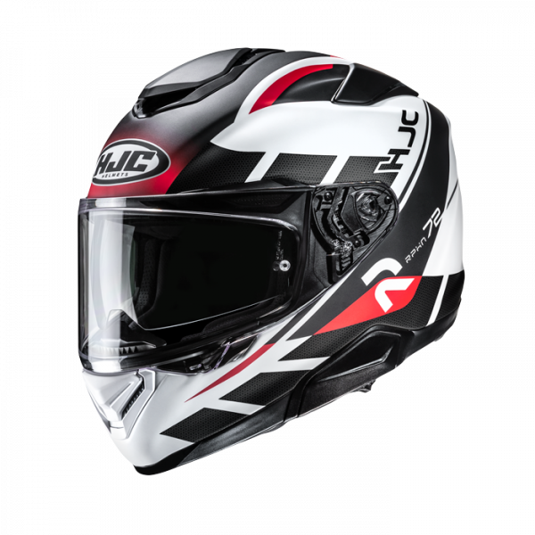 HJC RPHA 72 Integralhelm Value MC1SF Schwarz / Weiß / Rot