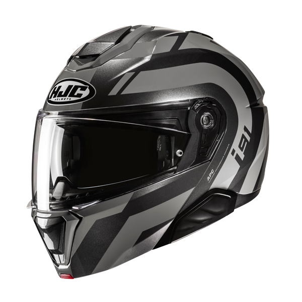 HJC i91 Klapphelm Arven MC5 Schwarz Grau
