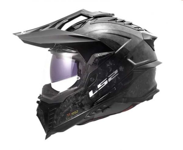 LS2 MX701 Explorer Carbon Crosshelm Forged Carbon - ECE 22-06
