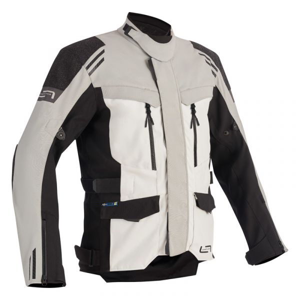Lindstrands Storbo Textiljacke Hellgrau