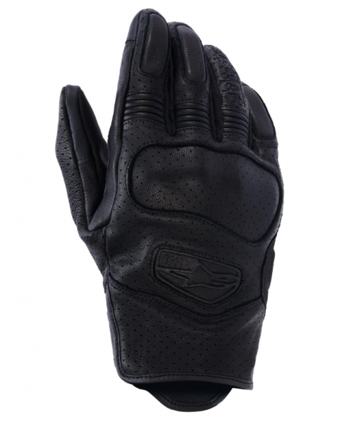 Alpinestars Mustang V3 Leder Handschuhe Schwarz