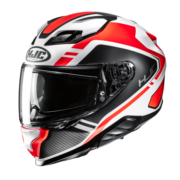 HJC F71 Integralhelm Tozz MC6HSF Schwarz / Weiß / Neongelb