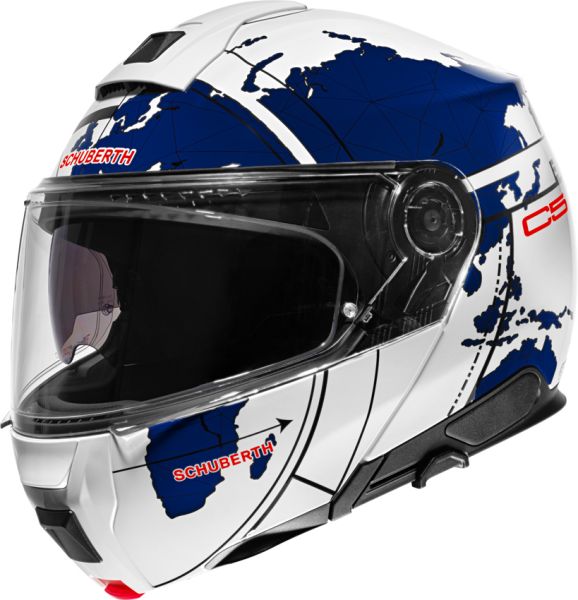Schuberth C5 Klapphelm Globe Blau