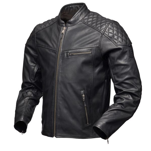 Modeka Phinix Lederjacke Schwarz