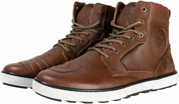 John Doe Shifter Riding Boots Motorradschuhe Braun
