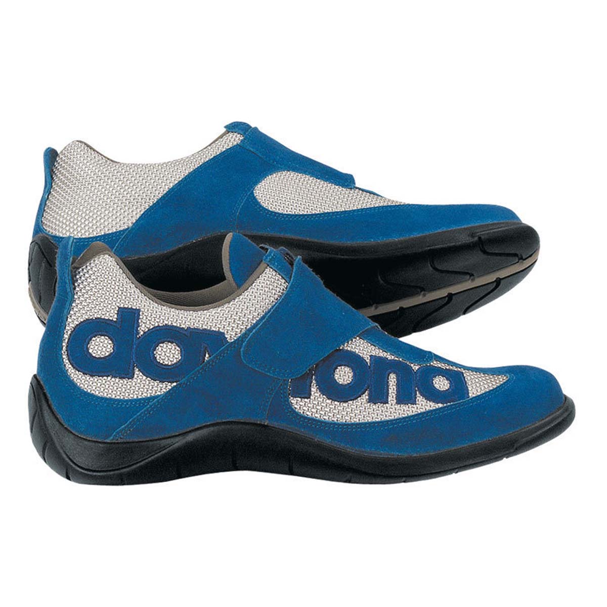 Shoes für Freizeit und Büro Daytona "Moto Fun" Schuhe in Rot-Silber Größe 41 