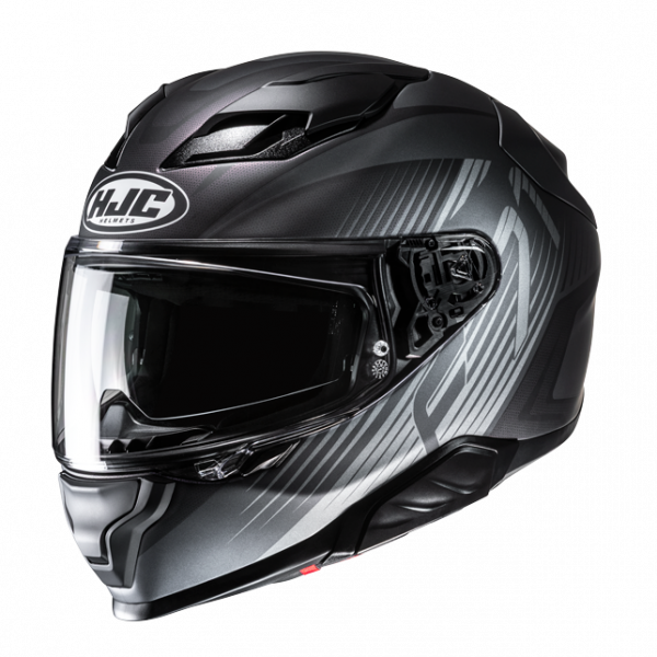 HJC F71 Integralhelm Catos MC5SF Mattschwarz / Grau / Anthrazit