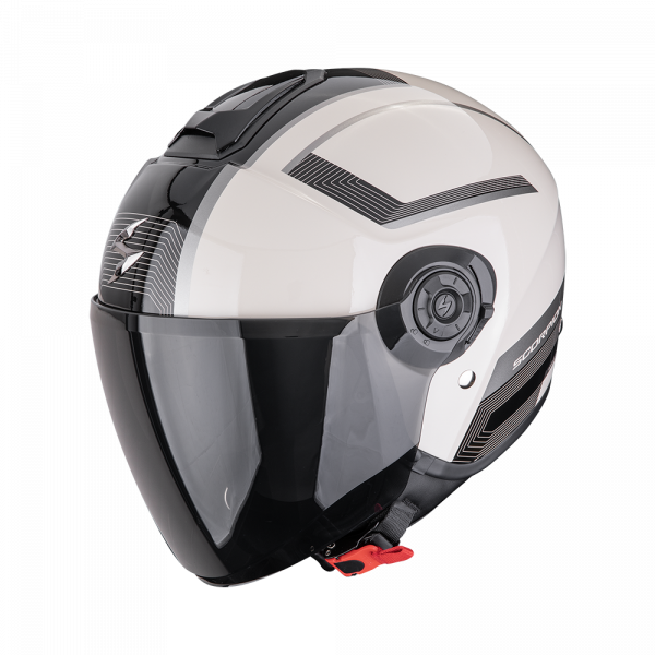 Scorpion Exo-City II Jethelm Cosmos Creme / Schwarz (ECE 22-06)