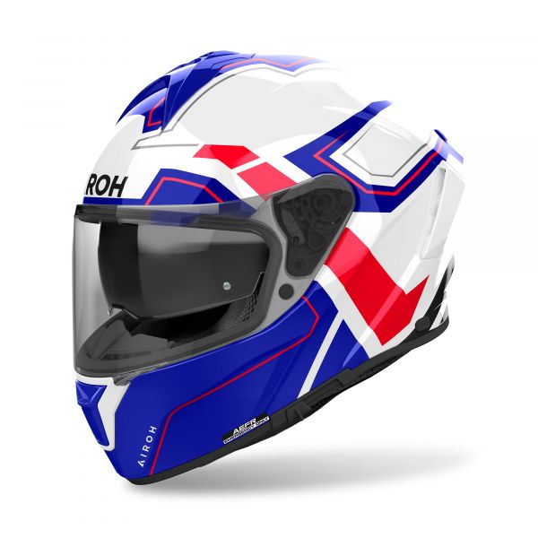 Airoh Spark 2 Dart Integralhelm Weiß / Blau / Rot