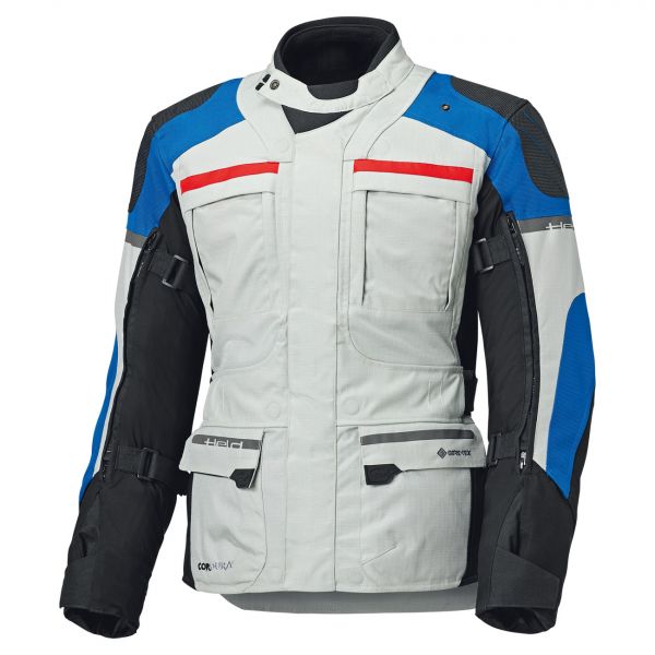 Held Carese 3 Adventure Textiljacke Grau / Blau