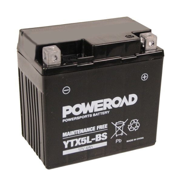 Poweroad YTX5L-BS 12V/4A