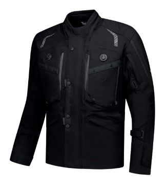 Rusty Stitches Kane Textiljacke Schwarz