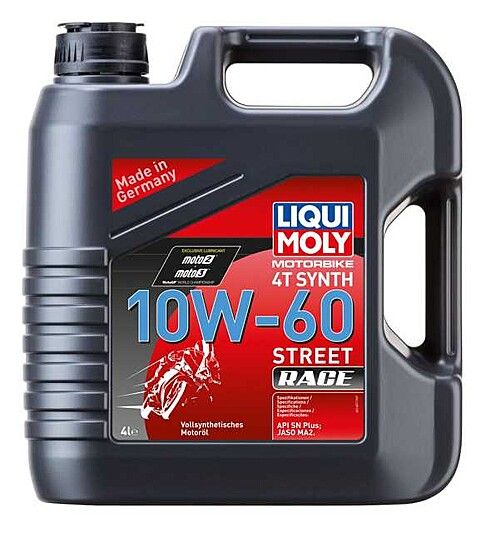 Liqui Moly 4T Synth 10W-60 Straßen Race Motoröl 4L