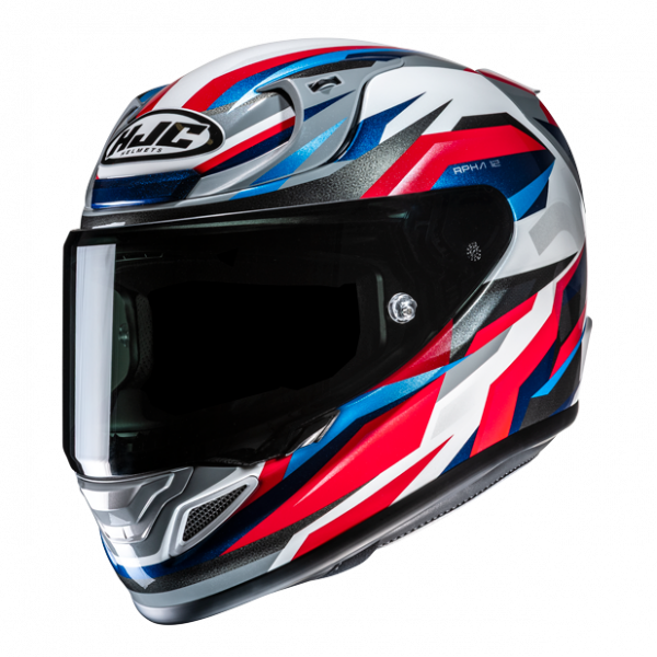 HJC RPHA 12 Integralhelm Dravix MC21 Weiß Blau Rot