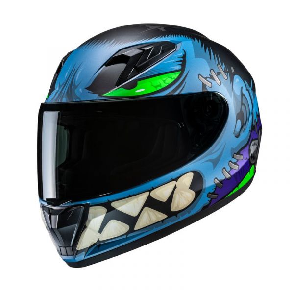 HJC Y10 Integralhelm Frank MC2SF Blau