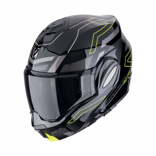 Scorpion Exo-Tech Evo Conquer Schwarz / Neongelb (ECE 22-06)