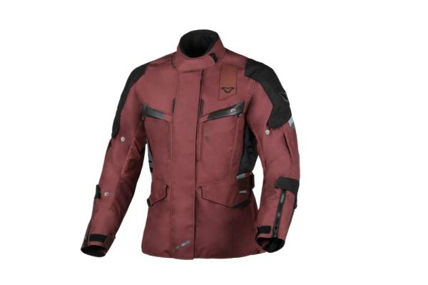 Macna Zastra Adventure-Jacke Damen Dunkelrot