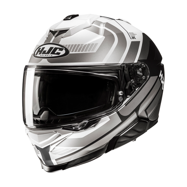 HJC i71 Integralhelm Taurus MC5 Weiß / Grau / Schwarz