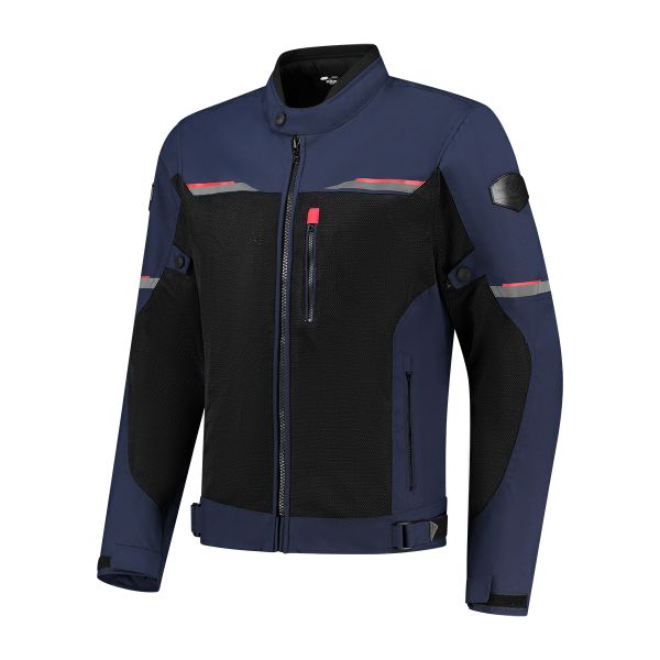 Rusty Stitches Ruben Textiljacke Navy Blau / Schwarz