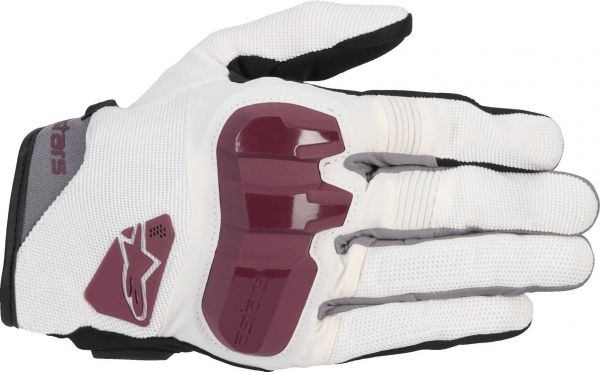 Alpinestars Chrome Handschuhe Damen Weiß / Rot