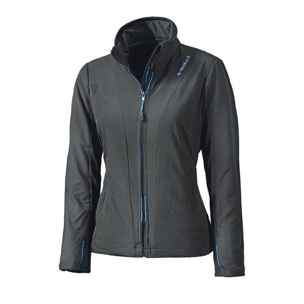 Held Clip-in Windblocker Top Softshelljacke Damen Schwarz