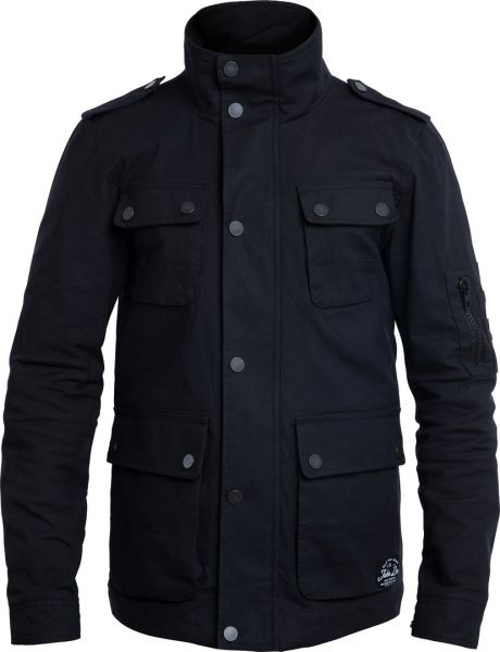 John Doe Explorer XTM Textiljacke Schwarz