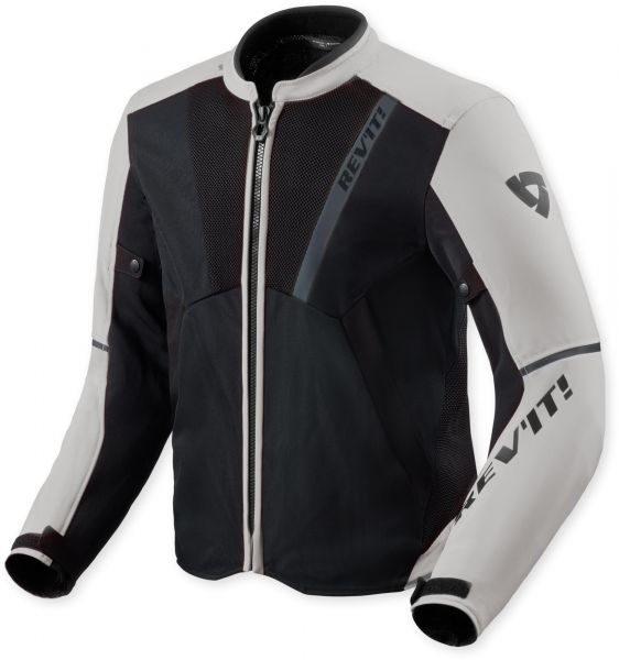 REV'IT! GT-R 4 Air Motorrad Touring-Jacke Silber / Schwarz
