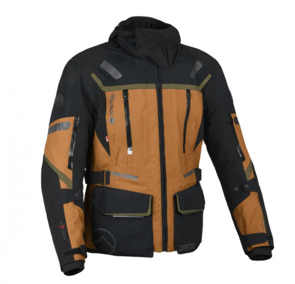 Dane Nimbus 3 Gore-TEX Pro Textiljacke Schwarz / Braun