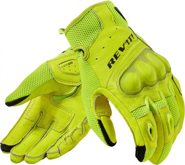 REV'IT! Ritmo Motorradhandschuhe Neongelb