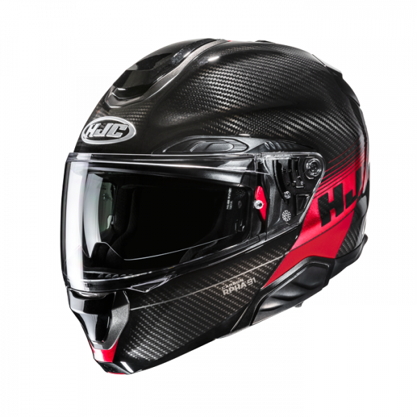HJC RPHA 91 Carbon Klapphelm Elig MC1 Schwarz / Rot