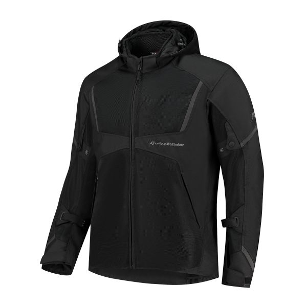 Rusty Stitches Carlo Motorrad Textiljacke Die Carlo Jacke bietet nicht nur herausragenden Schutz, sondern auch herausragenden Komfort und Vielseitigkeit. Reflektierende Einsätze sorgen für zusätzliche Sicherheit bei schlechten Lichtverhältnissen, während