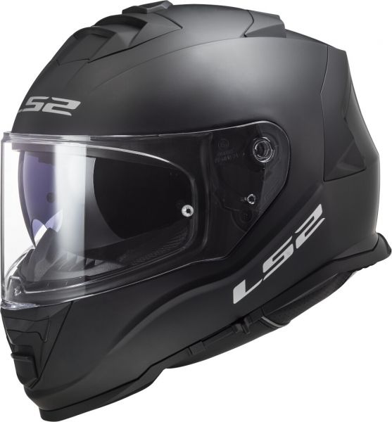LS2 FF800 Storm II Integralhelm Solid Matt Schwarz - ECE 22-06