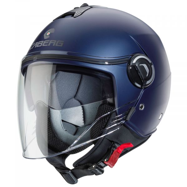 Caberg Riviera V4 X Jethelm Unifarben Mattblau Yama