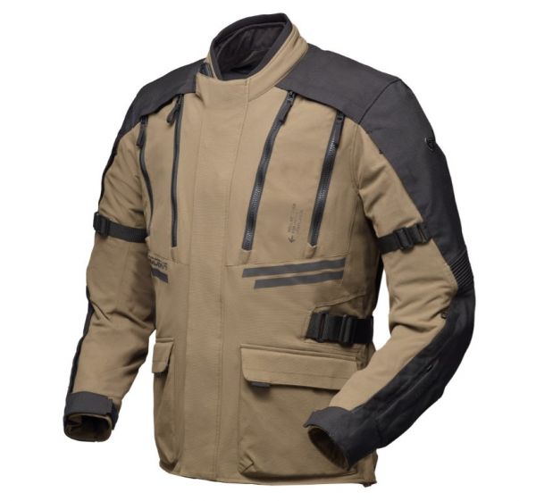 Modeka Lucano Tourenjacke Safari / Schwarz