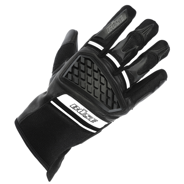 Büse Braga Handschuhe Schwarz / Weiß