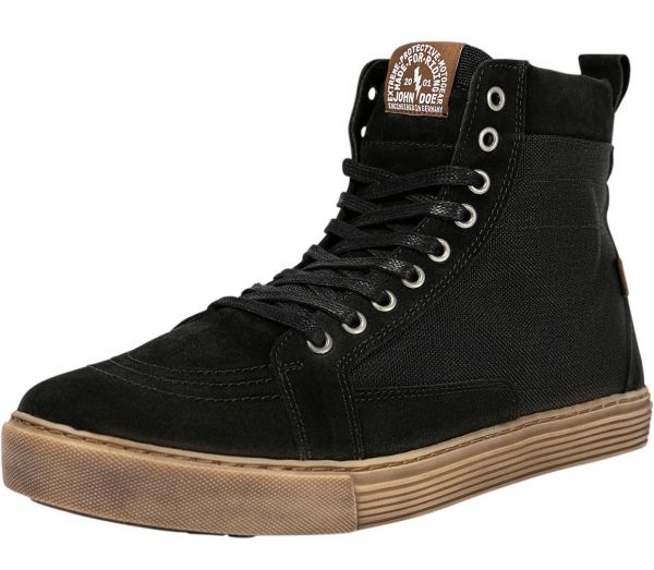 John Doe Neo Motorradschuhe Braun / Schwarz