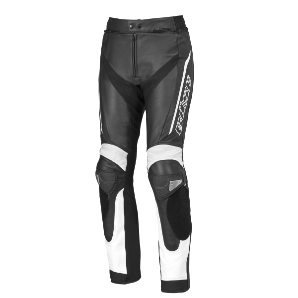 Büse Tormo Lederhose Schwarz / Weiß