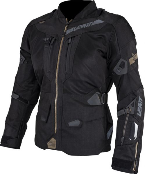 Leatt ADV FlowTour 7.5 V24 Motorradjacke Schwarz / Grau