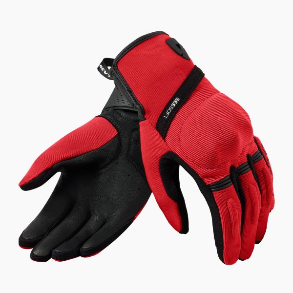 REV'IT! Mosca 2 Ladies Motorradhandschuhe Damen Rot / Schwarz