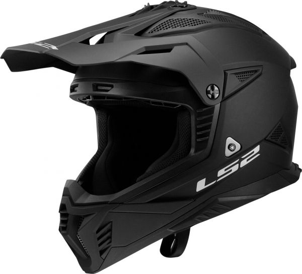 LS2 MX708 Fast II Motocross Helm Matt Schwarz