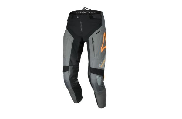 Macna Chameleon-1 MX Textilhose Grau / Orange
